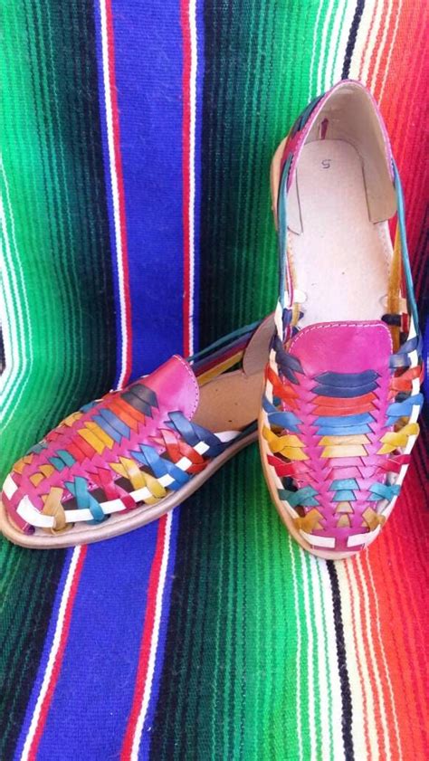 colorful huaraches for women.